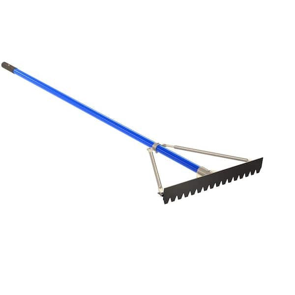 BON TOOL Bon Tool 19-138 Asphalt Rake 16 in Head 60 in Handle (76-1/2 in Overall) Replacement 11-437
