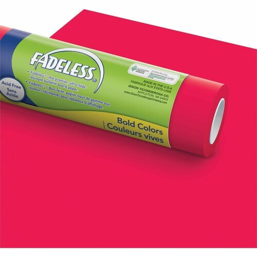 PACON Pacon PAC57035 Dark Red Paper Roll 48x50 Ft