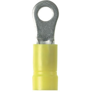PANDUIT Panduit PV12-14HDR-L Ring Terminal Heavy Duty Vinyl (16-12 AWG / 1/4 in Stud / Pack of 50)