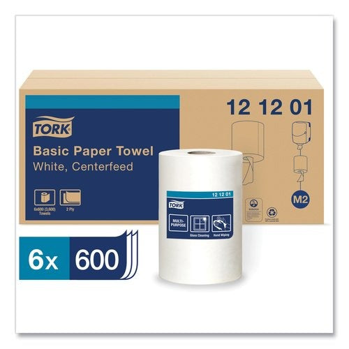 TORK Tork TRK121201 Advanced Center Pull Paper Towels 9 in x 590 ft (600/roll, 6/carton)
