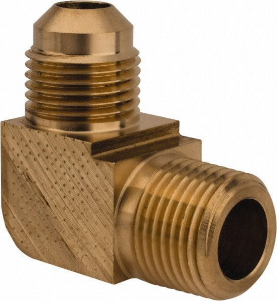 PARKER Parker L249F-6-6 Brass 45 Deg Male Flare Elbow 3/8 Od