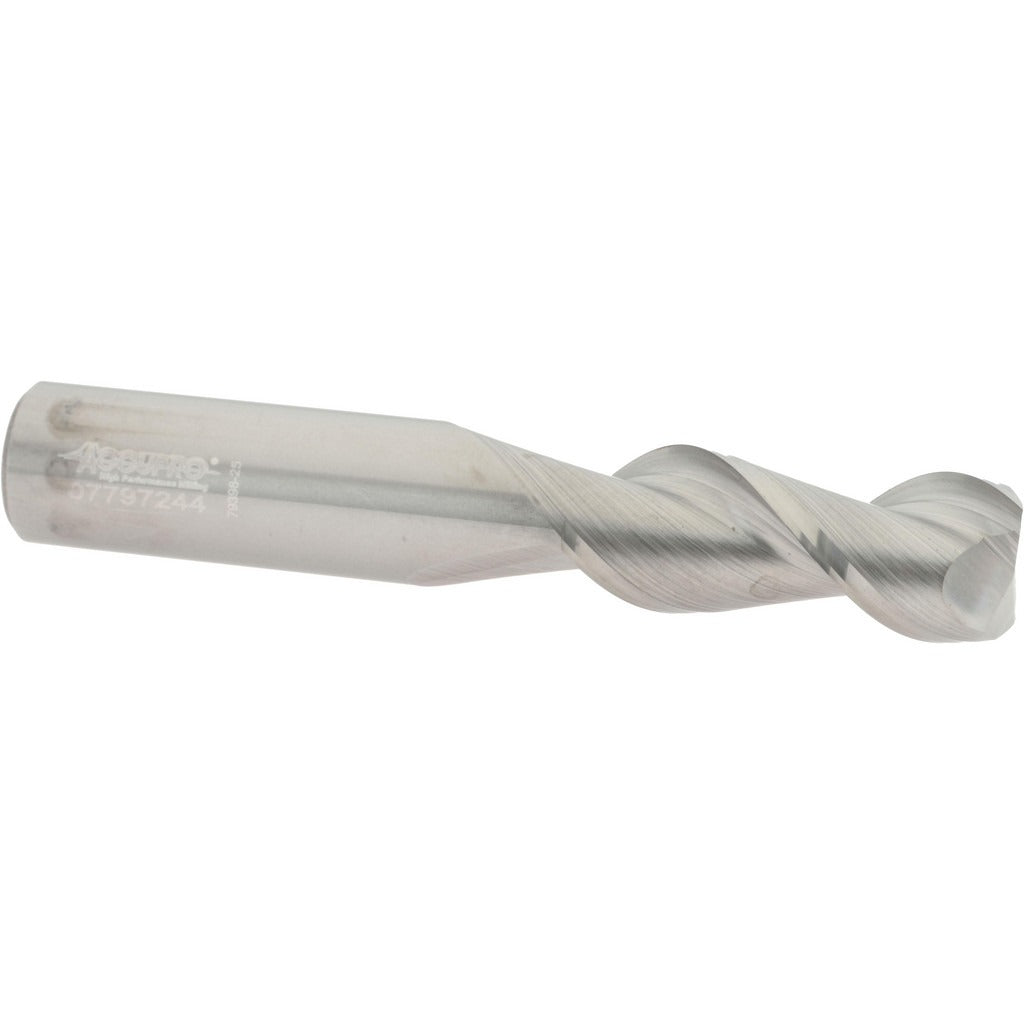 ACCUPRO Accupro 313302 Square End Mill 1/2 in 2 Flute Solid Carbide