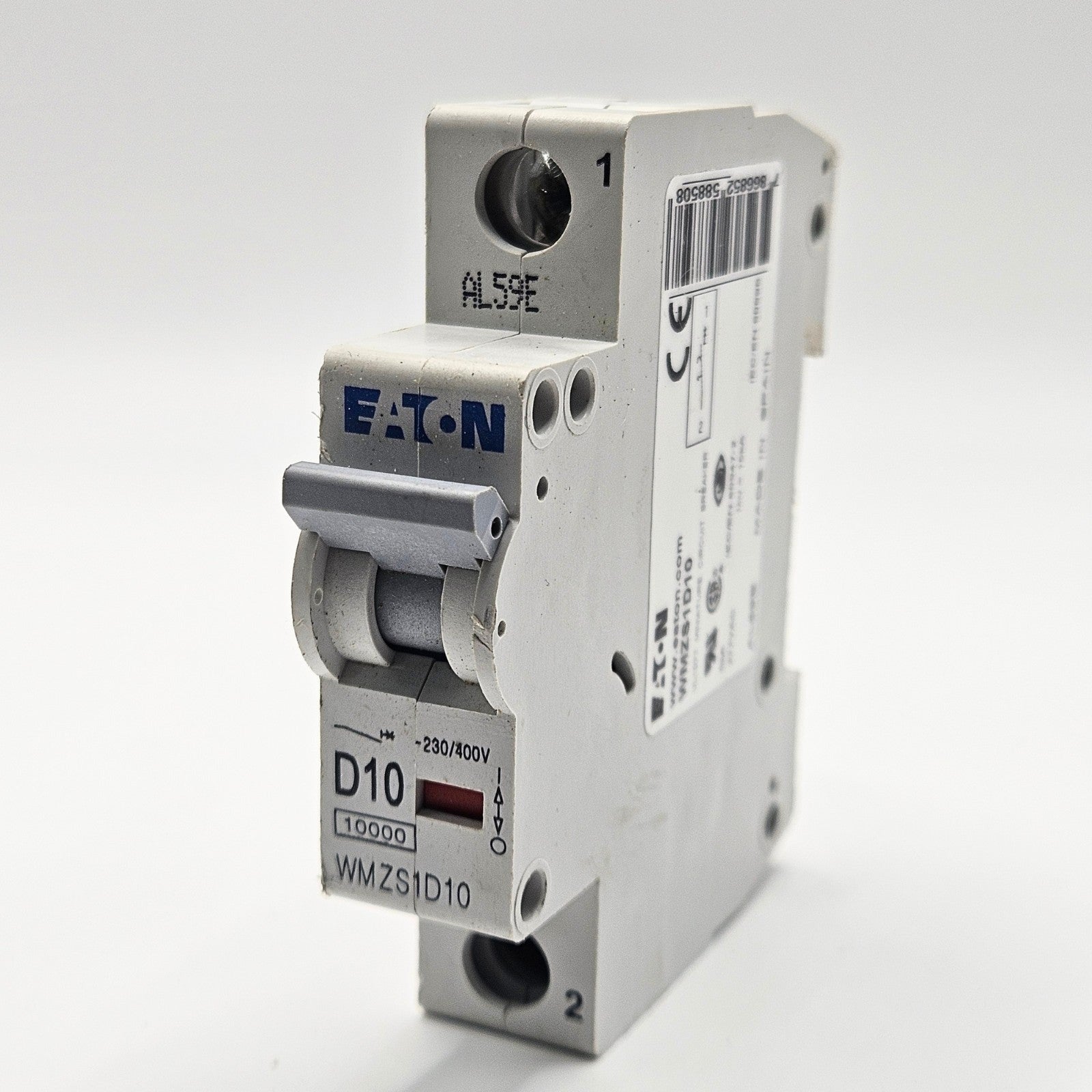 EATON Eaton WMZS1D10 UL 1077 WMZS Din Rail 10 A (1 Pole) FAZ-D10-1-SP