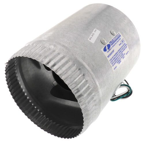 Field Controls AB-6 6 inch Air Boosters for Round Metal Duct or Flex Duct (up to 225 CFM)