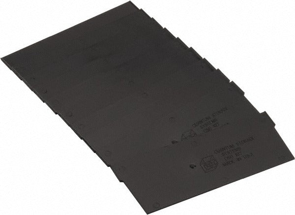 QUANTUM STORAGE SYSTEMS Quantum Storage DSB107/108/114 Bin Divider Black