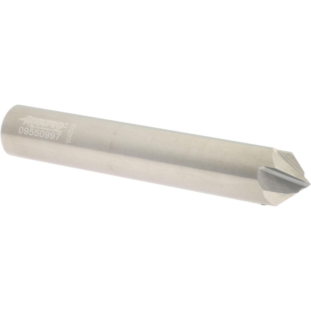 ACCUPRO Accupro 2500018 Chamfer Mill 1/2 in 4 Flute Solid Carbide