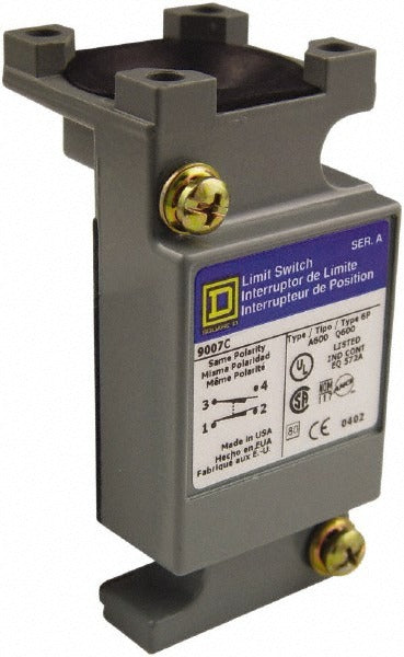 SCHNEIDER ELECTRIC Square D 9007CO62 Limit Switch Plug-in Unit Zinc Body