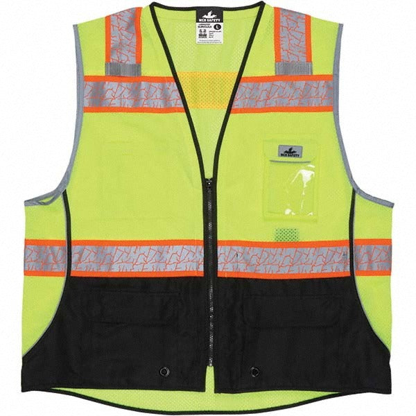 MCR SAFETY Mcr Safety SURVCL2LSXL Hi-vis Vest Xl Ansi Class 2