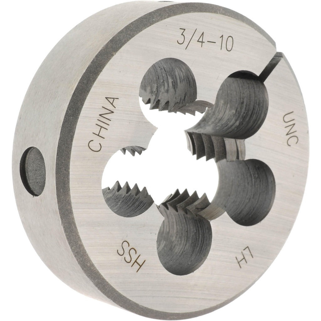 VALUE COLLECTION Value Collection 314-4370 Round Die 3/4-10 2in Od Lh Hss