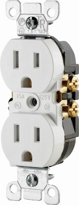LEVITON Leviton Mfg Co M22-T5320-WMP 15A White Tr Outlet 10-pack