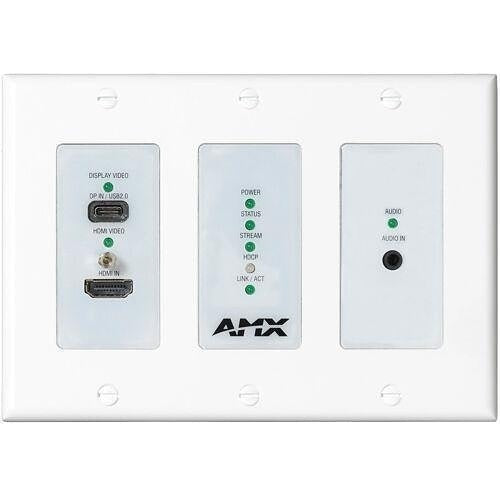 AMX Amx by Harman AMX-N26E013 Dante Av-a Encoder Wall Plate