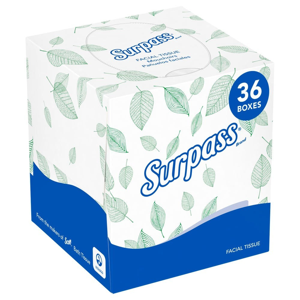 KIMBERLY-CLARK Kimberly-clark 21320 Surpass Facial Tissue 2-ply