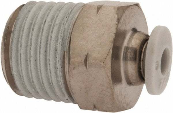 NORGREN Norgren M24250128 Push-to-connect Adapter 1/4 Nptf 1/8 Od