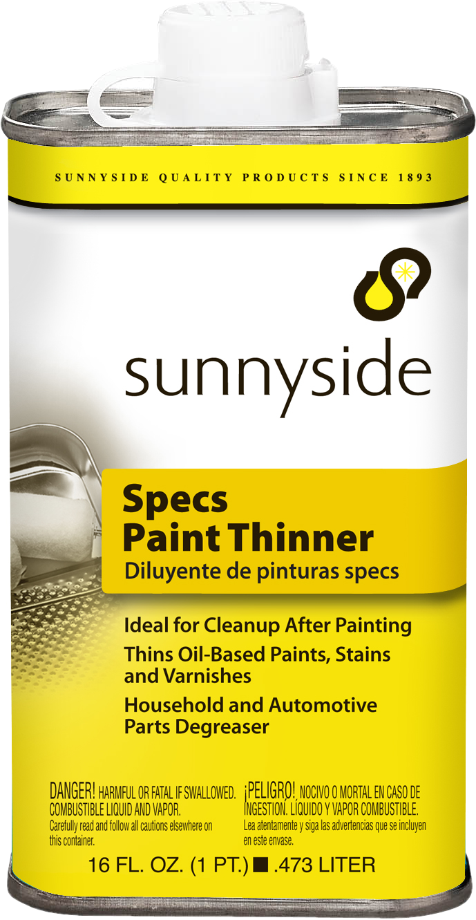 SUNNYSIDE Sunnyside 70416 Specs Paint Thinner 1 Pint