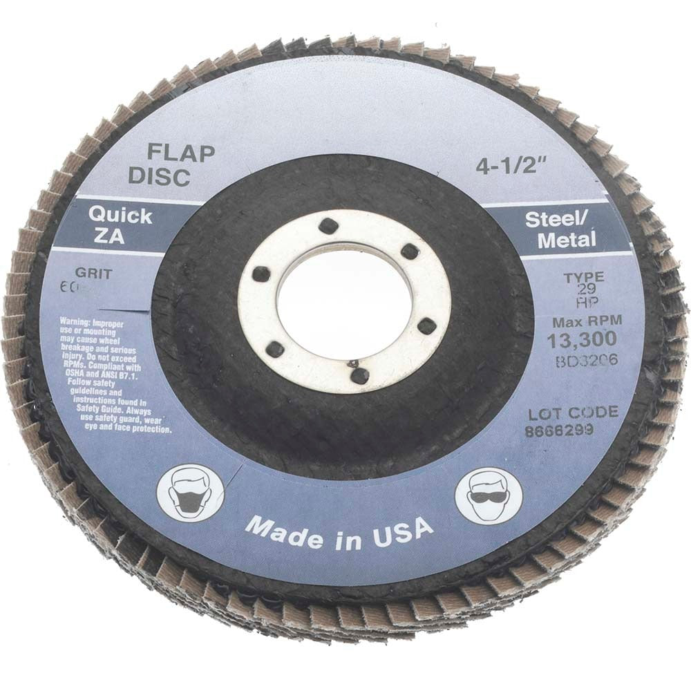 VALUE COLLECTION Value Collection PLMSC13024 Flap Disc 4.5 in 60 Grit Type 29