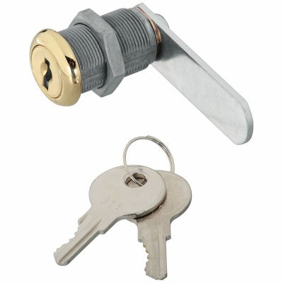 NATIONAL HARDWARE National Mfg N239-186 Brass Utility Lock 3/4 in Cabinet