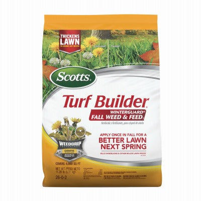 SCOTTS Scotts Lawns 22446 Winterguard Fall Weed Feed 26-0-2 11.28 Lbs