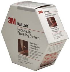 3M 3M 7000051895 Reusable Cable Tie 15 in Clear Polyethylene 2 Pack
