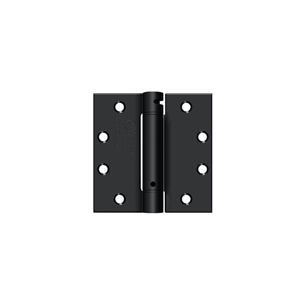 DELTANA Deltana DSH45U1B Spring Hinge 4.5x4.5 Paint Black