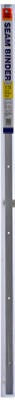 FROST KING Thermwell H333FS/3 Satin Silver Seam Binder 36 in