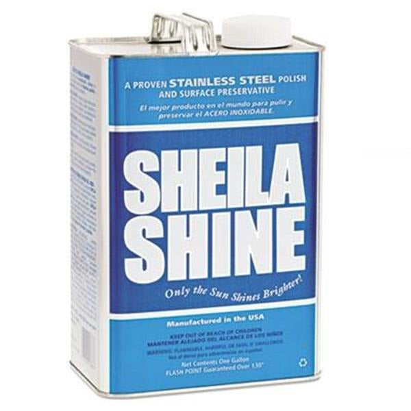 SHEILA SHINE Sheila Shine ssi4ct Stainless Steel Cleaner Polish 1 Gal 4-pack