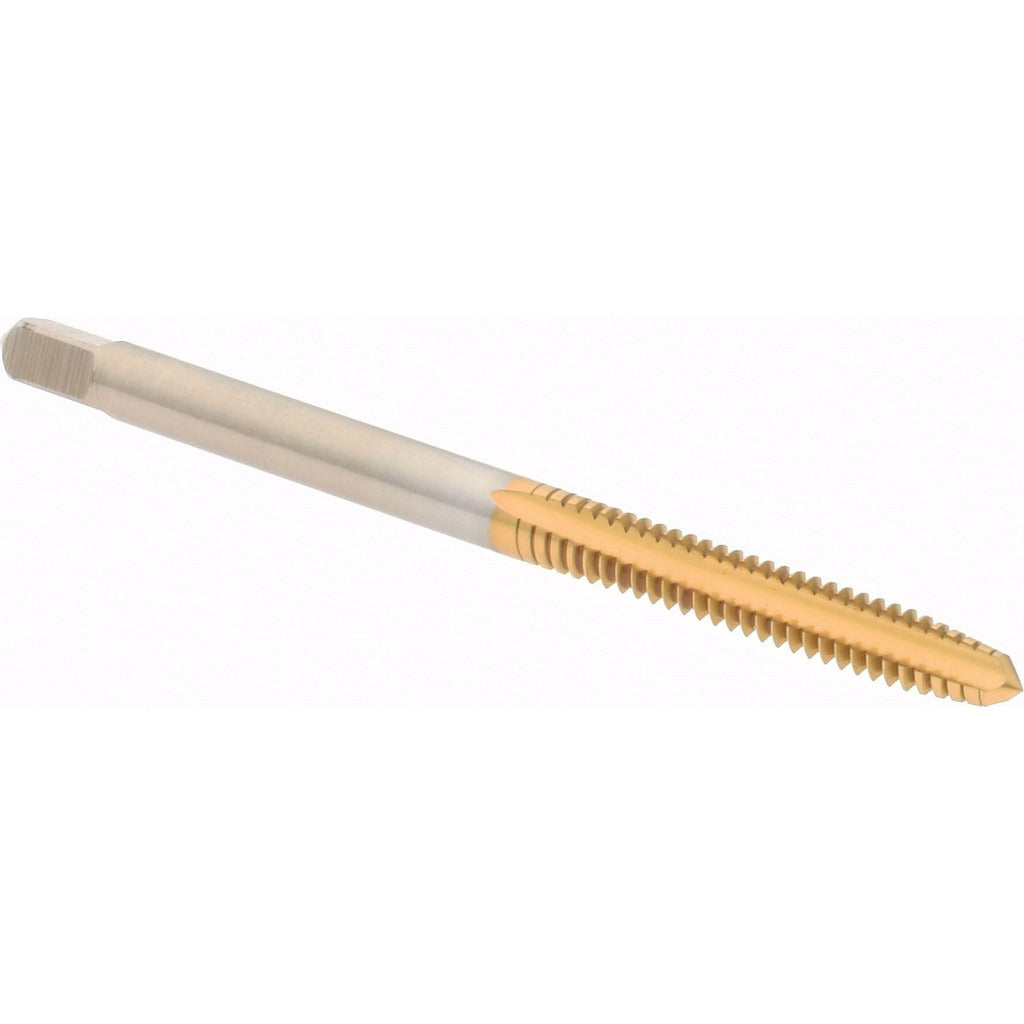 HERTEL Hertel K008151AS25 Straight Flute Tap 6-32 Unc Hss Tin