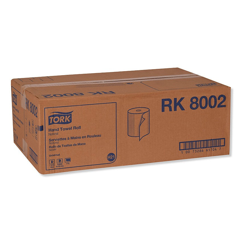 TORK Tork TRKRK8002 Universal Hardwound Roll Paper Towels 800 ft (6 Roll) (RK8002)