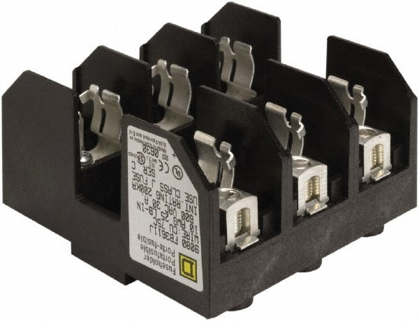 SCHNEIDER ELECTRIC Square D 9080FB3611CC Fuse Holder 30A 600V 3 Pole Cc Class