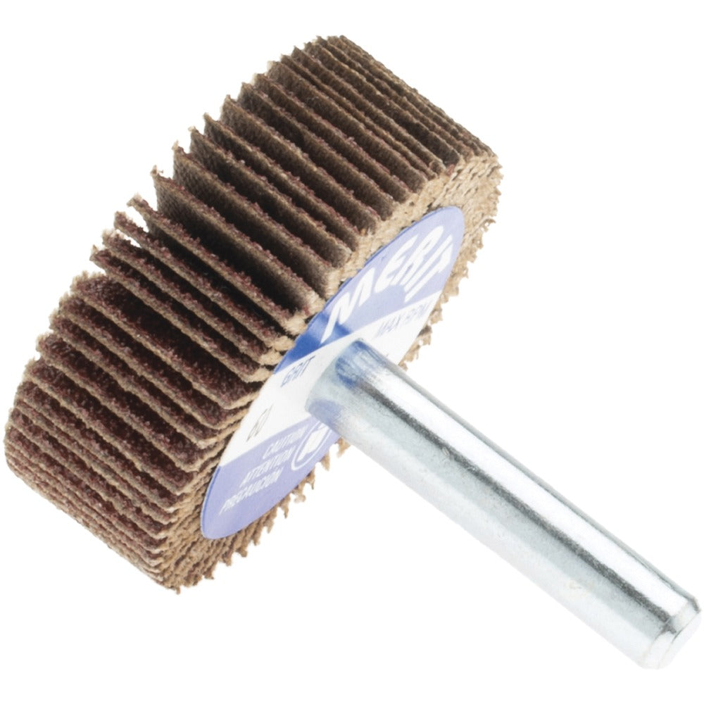 MERIT Merit Abrasives 08834137130 Mounted Flap Wheel 60 Grit