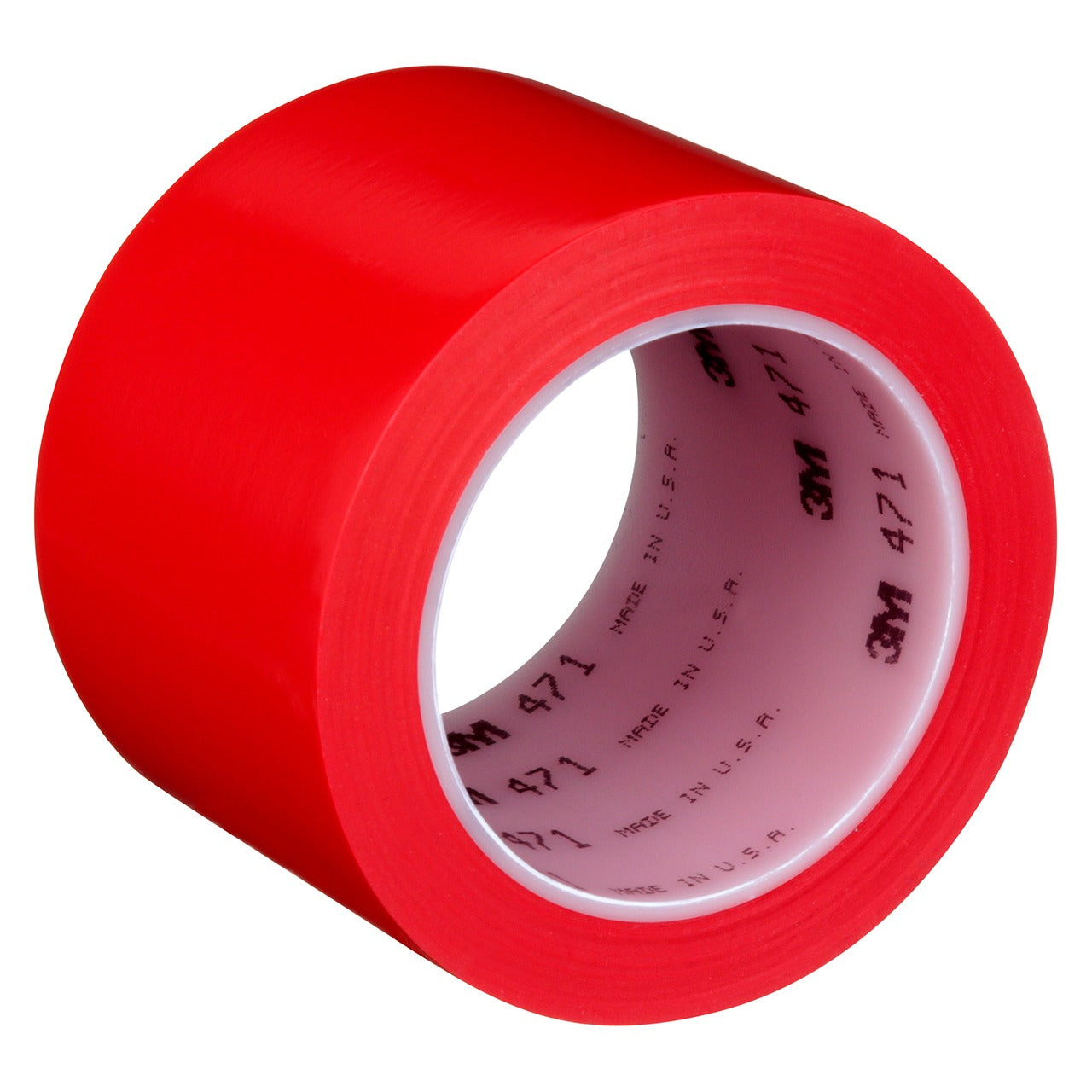 3M 3M 7100064525 Vinyl Tape 471 3 in x 36 yd 5.2 mil (12 rolls per case)