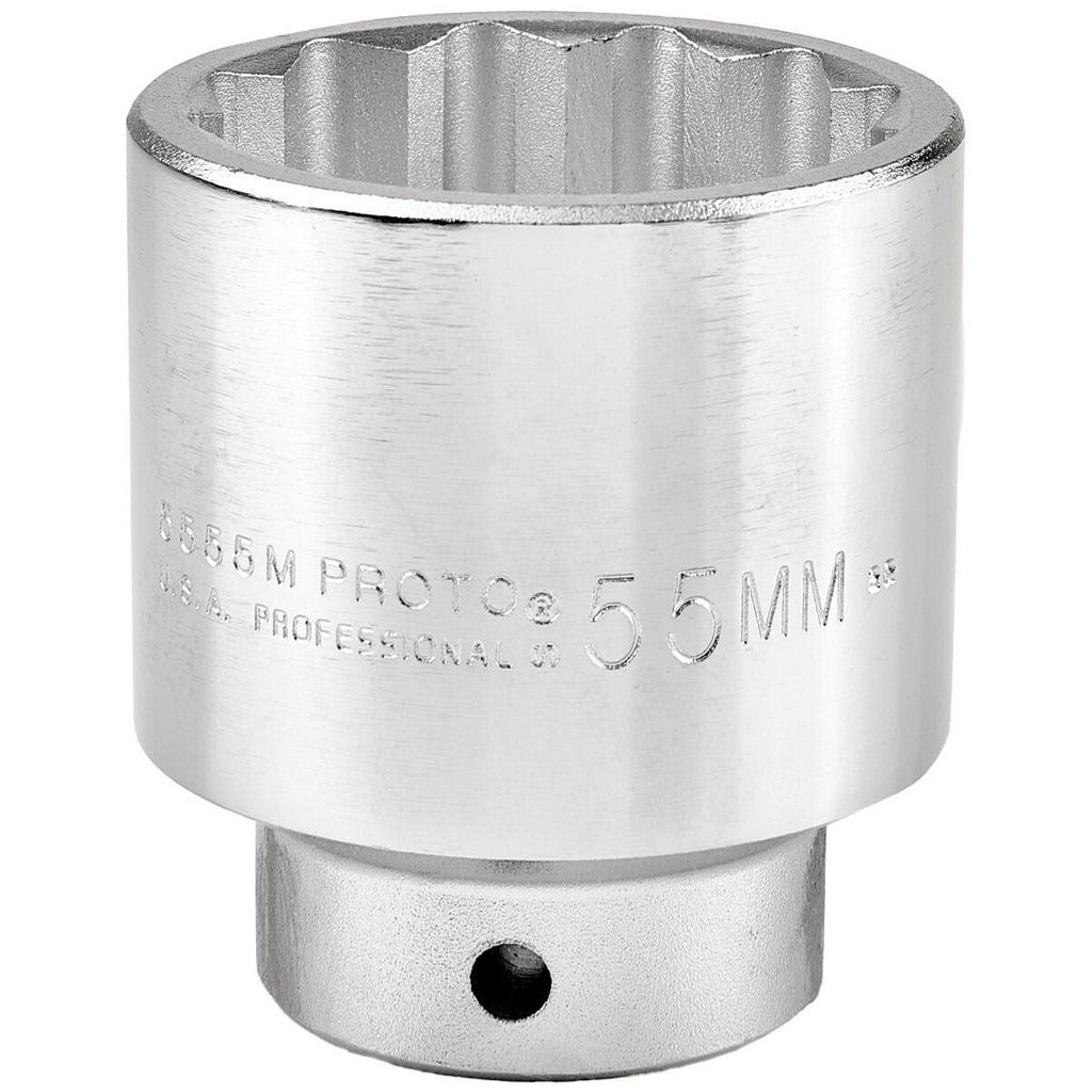 PROTO Proto J5555M 2-1/16 in 12-point 3/4 Drive Hand Socket