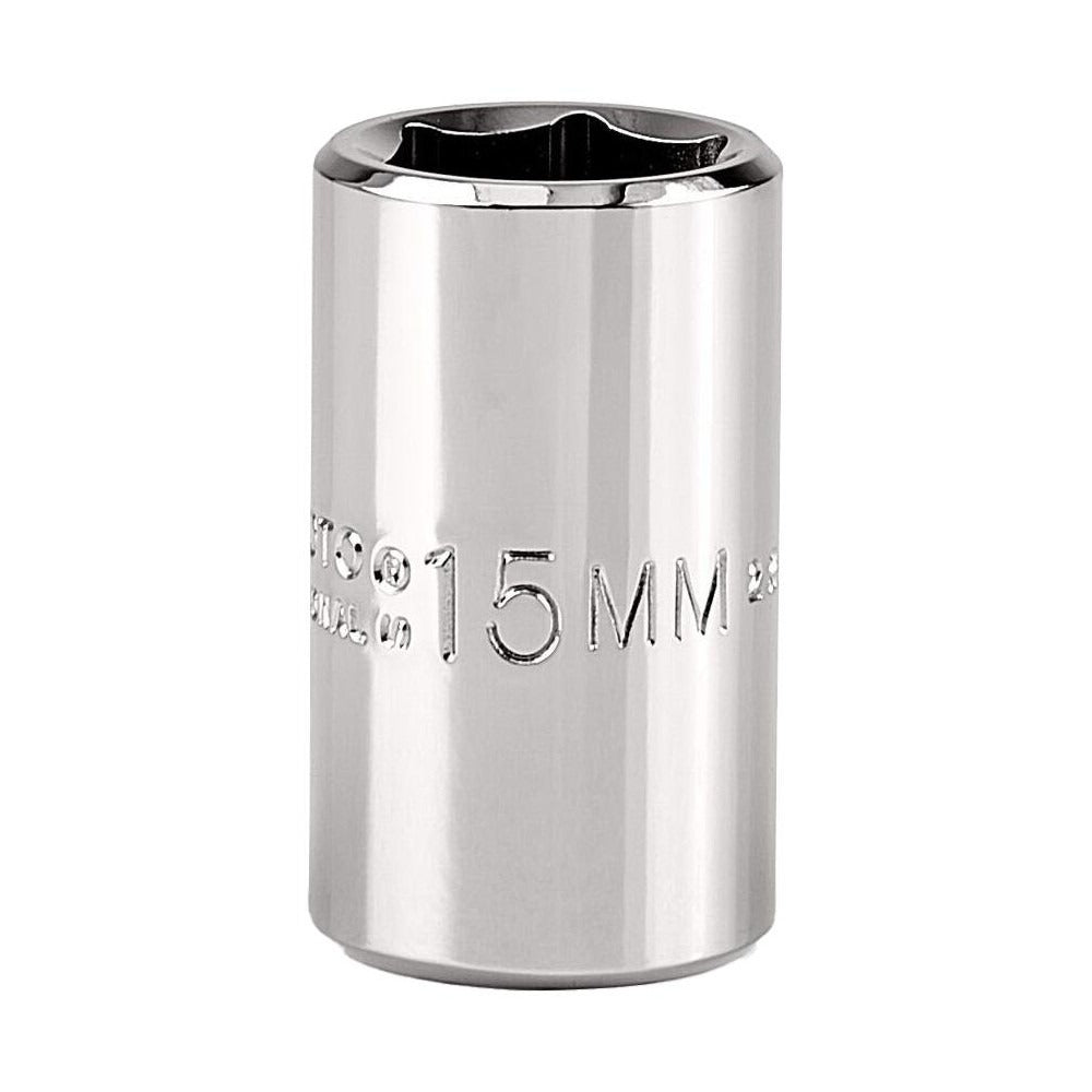 PROTO Proto J5415MH 15mm 6-point Hand Socket 1/2 Drive