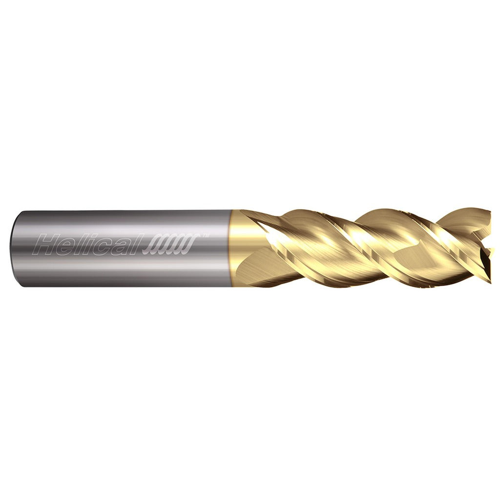 HELICAL SOLUTIONS Helical Solutions 03152 Square End Mill 1/4 in 3 Flute Carbide