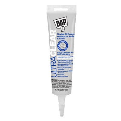 DAP Dap Inc 7079818387 Clear Flexible Sealant 5 Oz