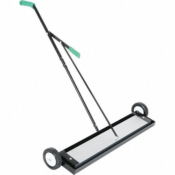 VESTIL Vestil MPSR-36-B Magnetic Push Sweeper with Wheels