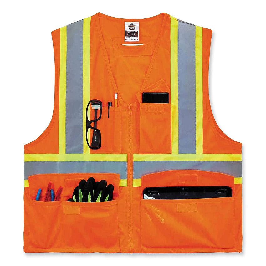 ERGODYNE Ergodyne 26185 GloWear 8235ZX Polyester Vest (Large/X-Large) E5726185