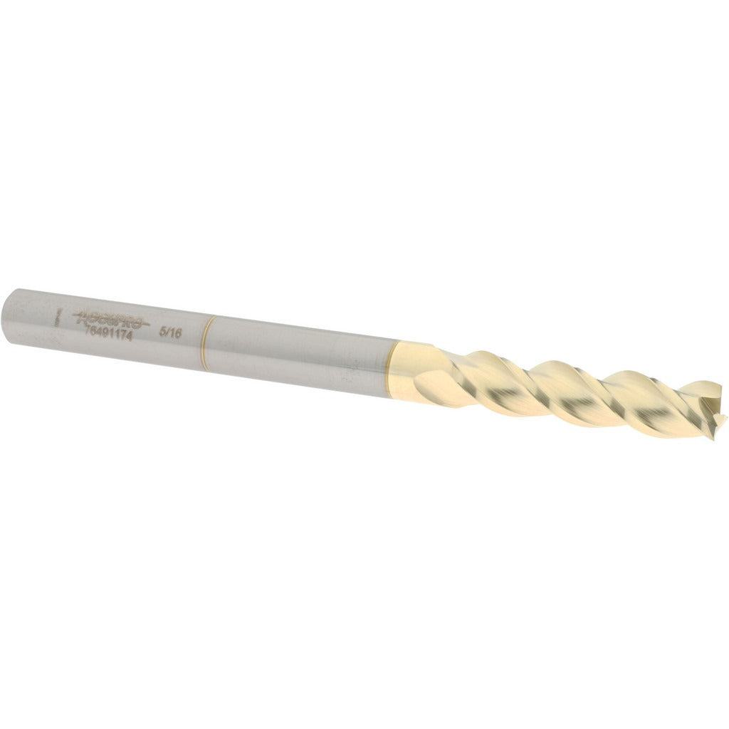 ACCUPRO Accupro 12178598 Square End Mill 5/16 in 3 Flute Carbide