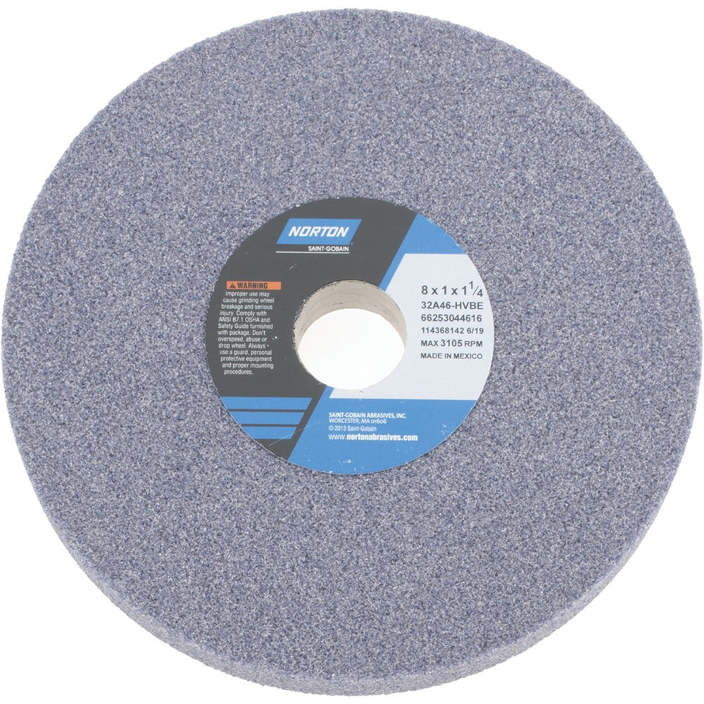 NORTON Norton 66253044616 Surface Grinding Wheel 8in 46 Grit