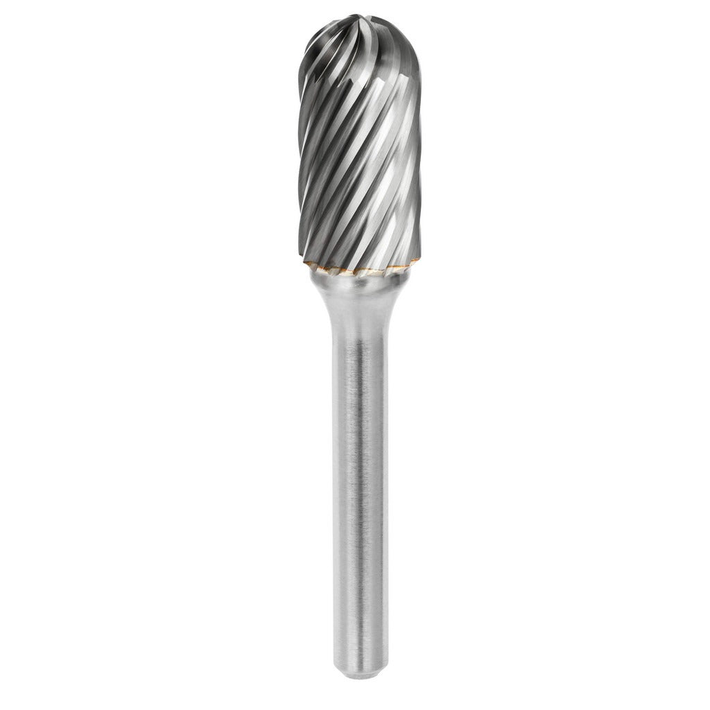 SGS PRO Sgs Pro 19160 Abrasive Bur Ball Nose Cylinder 3/8 in
