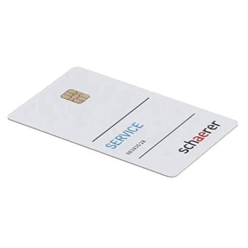 SCHAERER Schaerer 63935 service card Ambiente Coffee Art Plus Verizmo 701 (replaced by SH3370063935)