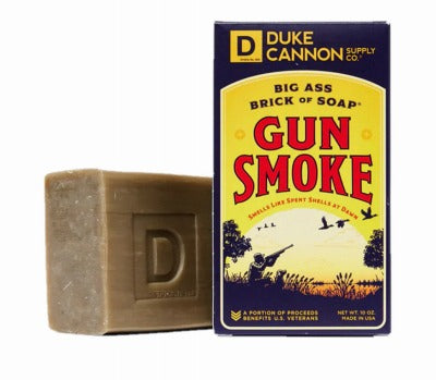 DUKE CANNON Duke Cannon 03GUNSMOKE1 Gunsmoke Bar Soap 10 Oz