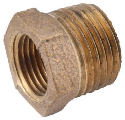 ANDERSON METALS Anderson Metals Corp 738110-1612 Red Brass Hex Bushing