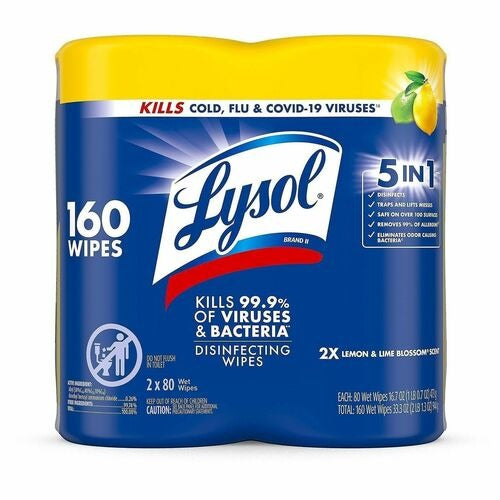 RECKITT Bsc Preferred RAC80296 Disinfecting Wipes 160 Count