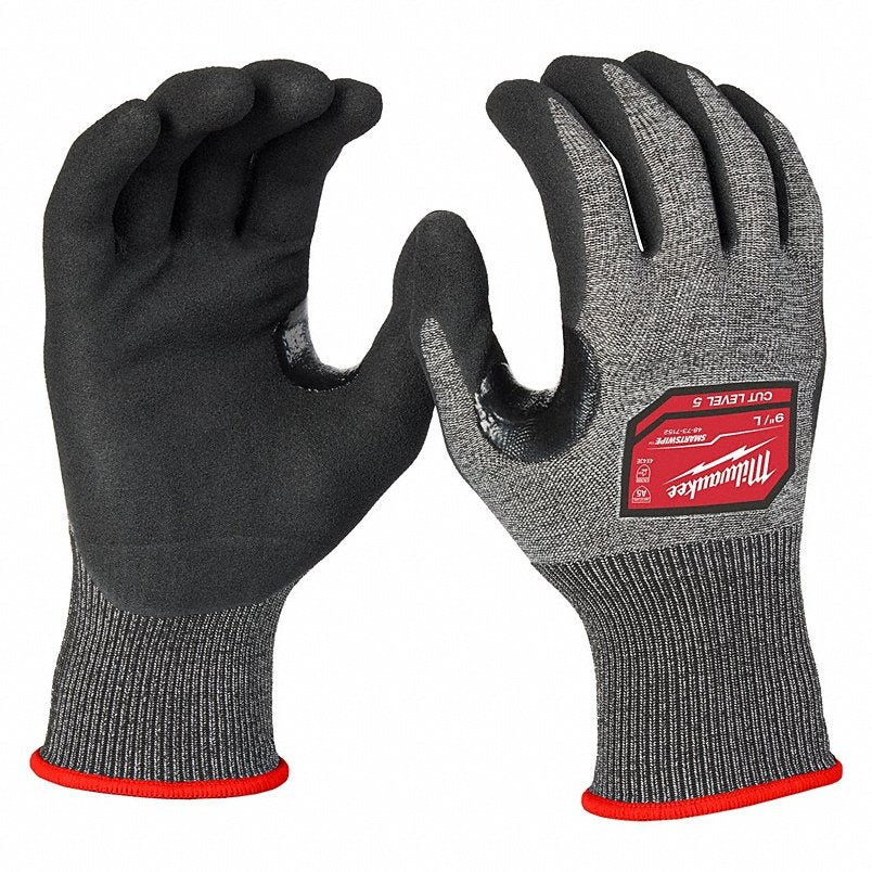MILWAUKEE MILWAUKEE 48-73-7152 High Dexterity Nitrile Cut Level 5 Gloves Large