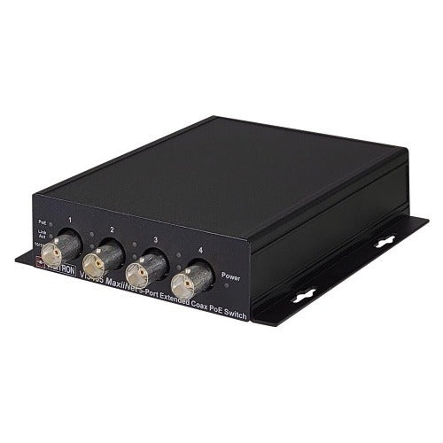 VIGITRON Vigitron Inc. VI3405 5-port Extended Coax Poe Switch