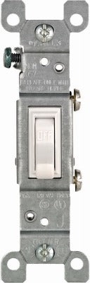 LEVITON Leviton Mfg Co 208-02651-02W Single Pole Switch 10 Pack