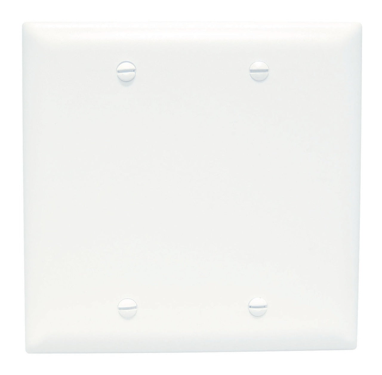 LEGRAND Legrand TP23-W Trademaster Standard Blank Wallplate (2-Gang 4.7 in)