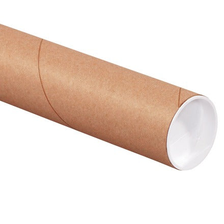 BSC PREFERRED Bsc Preferred P2524K Kraft Mailing Tubes Case of 34