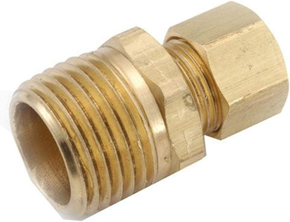 ANDERSON METALS Anderson Metals 750068-0608 Male Union Compression Adapter 3/8 in x 1/2 in (Each)