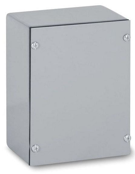AUSTIN ELECTRICAL ENCLOSURES Austin Electrical Enclosures AB12128GSB Type 3 & 12 Screw Cover Gasketed Box (12 x 12 x 8)
